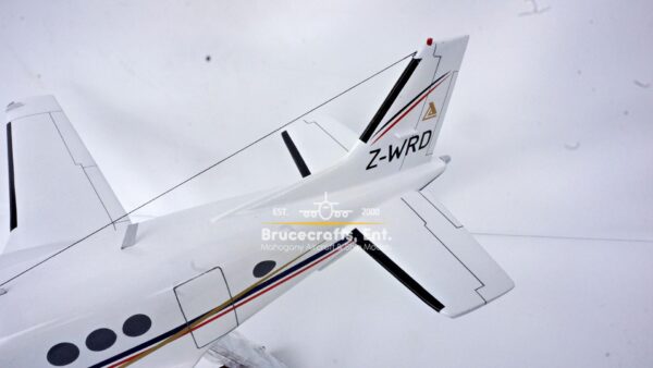 Model of Beechcraft King Air C90 with detailed craftsmanship.